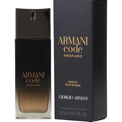 armani code profumo 20 ml